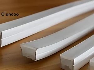 Ouncoo LED Strip Light Neon Waterproof Cuttable 220V 5M 10M 15M Warm/White Colors Decorative Light