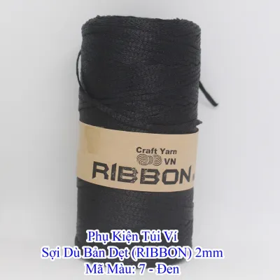 Sợi Dù Bản Dẹt 2mm / sợi ribbon / ribbon mini