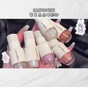 อายแชโดว์กลิสเตอร์ กากเพรช เนื้อลิควิด อายแชโดว์ไฮไลท์ ประกายมุก เเวววาว กันน้ำ กันเหงื่อ ติดทนนาน