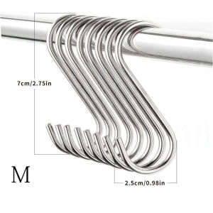 HCM Móc treo quần áo móc treo đồ inox thép không rỉ chữ S LAIMY