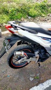 Knalpot samlong cobra NRF ORIGINAL inlet 38 mm sarangan full - coating anti gores