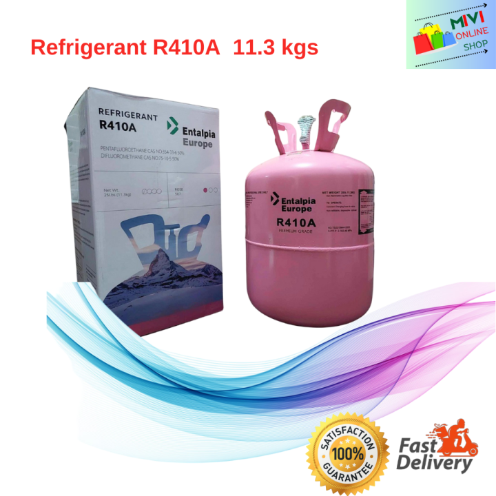 Refrix Freon R410a REFRIGERANT R410A (11.3 KGS) FREON ENTALPIA EUROPE BRAND FOR HOUSEHOLD ...