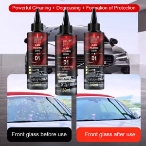 ✨ Automotive Windshield Polishing Liquid For Glass Oil Film Removal / Car Glass Cleaner / High-Clarity Polish / Easy Application - YiCha 8K HD Vision