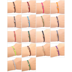 Đồng Clasp Multilayer đầu cuộn chỉ vòng đeo tay hypoallergenically da thân thiện với phụ kiện cho da nhạy cảm