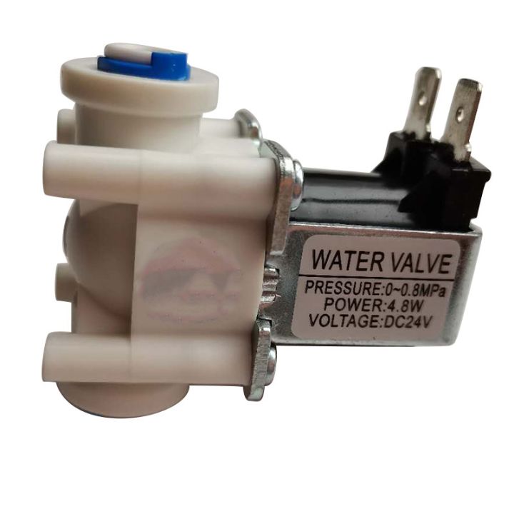 (RUFO) Electric Solenoid Valve DC 24V Water Air Inlet Flow