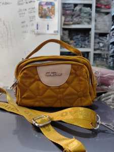 CHIBAO - Tas Selempang Wanita List Kulit 00151-22-C-99 Sling Bag Terbaru