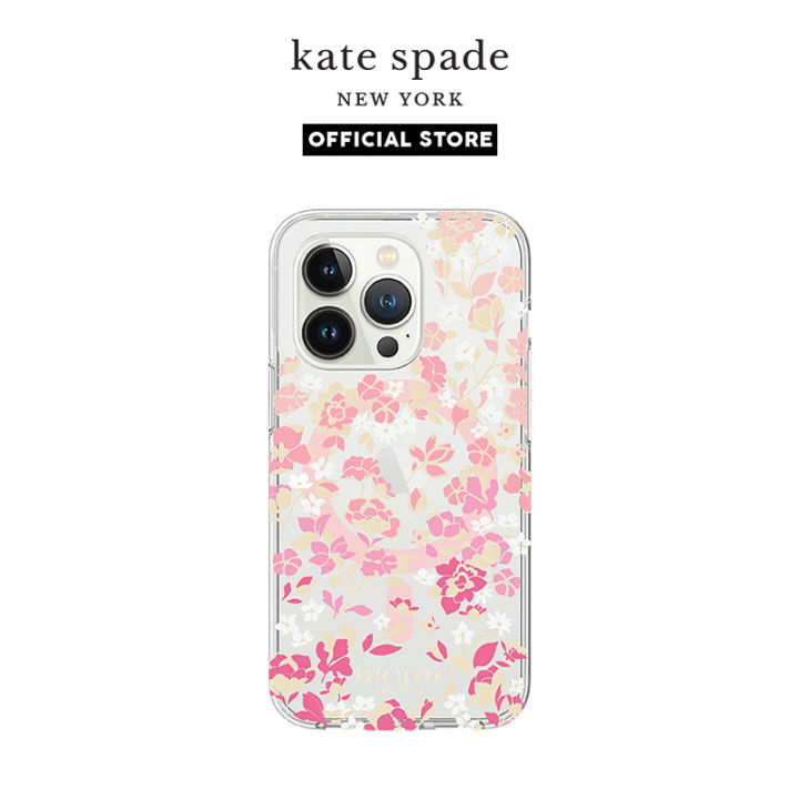Kate Spade New York iPhone 15 Series Protective HardShell Flowerbed