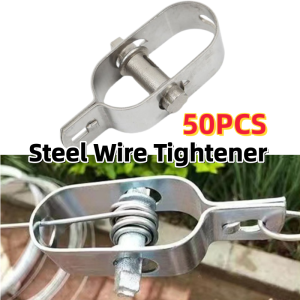 5pcs Steel Wire Tightener Multi-use Steel Rope Tensioner Heavy Duty Cable Tensioner Gear Tightener Gardening Tools
