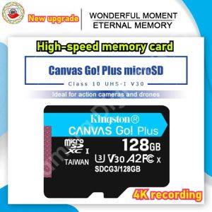 ♥100%Original Product+Free Send adapter+card reader♥Kingston microSD Card 128GB Memory TF Card 256GB 512GB 1TB 2TB For DJI Action 5Pro/Gopro 13 Camera Acc