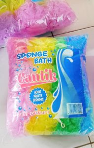 1 LUSIN SPONS MANDI 35 GR / SPONGE / SPON MANDI Spons Mandi Bath Shower Sponge (12 PCS)
