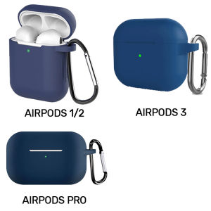 Case with Carabiner Clip for Airpod Airpods 1 / 2 / 3 / Pro Case Cover with Carabiner Hook