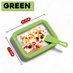 Fried Ice Cream Roll Maker Pan Instant Homemade Yogurt Sorbet Ice Cream Tray