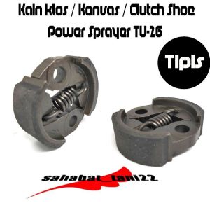 Clutch Shoes kain Klos Kampas Mesin Semprot Hama Tu26 kampas kanpas kopling tu26 3wz