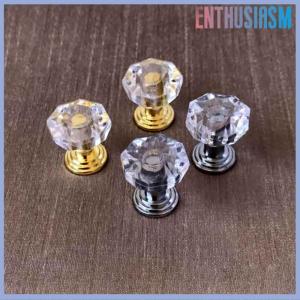 【Enthusiasm】🌟🌟【Hot Sale】🎈 10Pcs Acrylic Knobs Cupboard Drawer Pull Handle Door Knob Cabine
