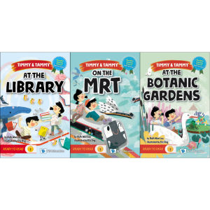[SG STOCK] WS E - Timmy and Tammy (Full Set 1) (3 Books) Children Science Book Age 3-8