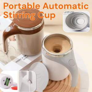 Portable Automatic Stirring Cup Rechargeable Electric Coffee Cup Stainless Steel Rotating Magnetic