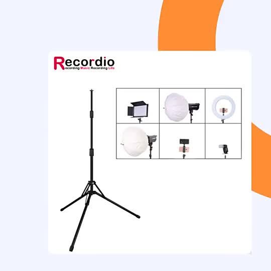 GAZZB02 Professional stage floorstanding microphone stand fill light