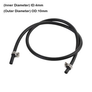 CUFEI Multifunctional Car Fuel Hoses with Pipe Clamp ID 4 5 6 8 10 12 14mm NBR Oil Resistant Hose Durable Diesel Hose