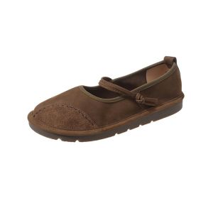 Soft-soled Hand-patched Design National Tide Retro-style Single Shoes