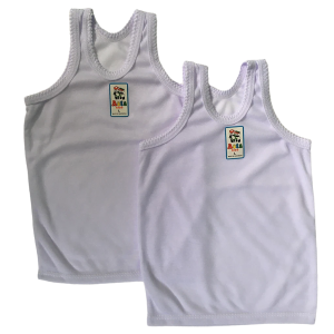 Grosir 6 Pcs Kaos Dalam Singlet Anak Laki Laki Perempuan Asta Kids Polos Warna Putih Bahan Katun