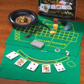 5 Games Set Roulette Poker Blackjack Craps Poker Dice Casino Game Card Game Set. 