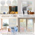 45*100cm Window Privacy Sticker Anti-uv Waterproof Window Decals Static Cling Window Sticker. 