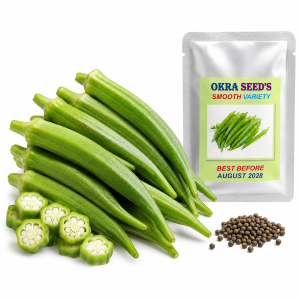 OKRA SEED`S SMOOTH VARIETY (native)