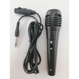 ไมค์พร้อมสายยาว 2 เมตร สำหรับใช้การพูดบรรยาย หรือร้องเพลงคาราโอเกะ