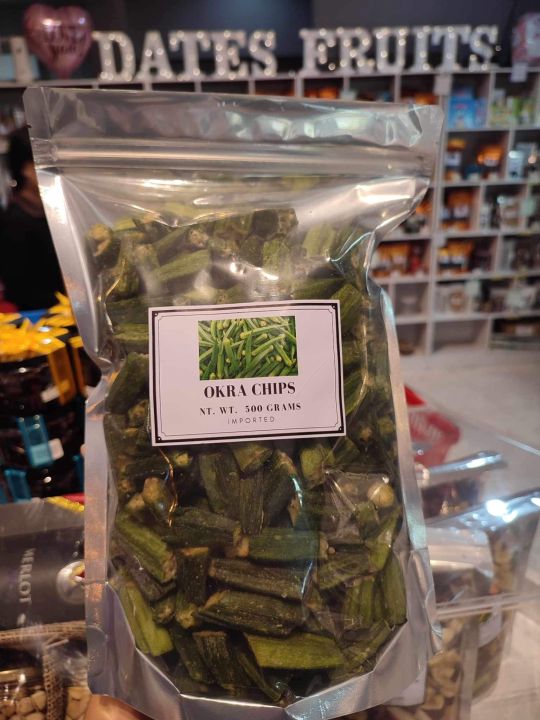 Okra Chips 500 grams imported Lazada PH