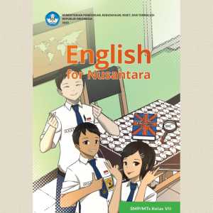 Buku Paket English For Nusantara Kelas 7 SMP Kurikulum Medeka Kemendikbud