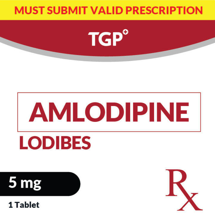 Rx: LODIBES Amlodipine 5mg Tablet | Lazada PH