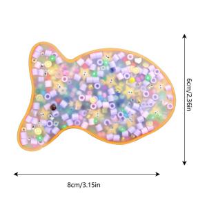 Skin Picking Fidget Toys Heart/Duck/fish Picky Pad Party Sensory Decompression Toy Stress Relief Squeezing Pocket Party Favors