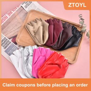【ZTOYL】 PU da ngón găng tay cho Goth PUNK ROCK Lolita Harajuku sân khấu Đảng
