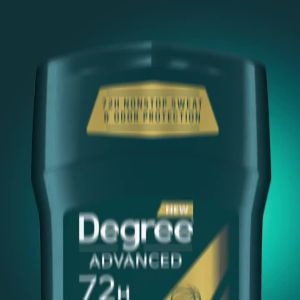 Degree Advanced Antiperspirant Deodorant Sport Defense 2.6 oz 4 Count 72-Hour Sweat and Odor Protection For Men With MotionSense Technology
