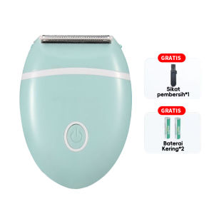 ZHYO Alat Pencukur Bulu Kaki Tangan Lengan Ketiak Kemaluan Mini Lady Shaver Hair Removal Rechargeable