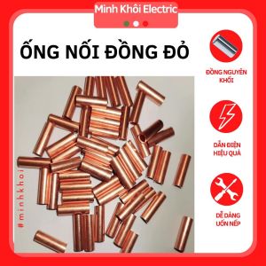 Ống nối đồng đầu cos nối đồng đầu cos nối thẳng ống nối cáp đồngcút nối dây điệnbảo vệ đầu dây ống đồng gt đầu cos nối thẳng đầu cos nối đồng ống nối cáp đồng đầu nối dây điệnống nối đồng - Lazada