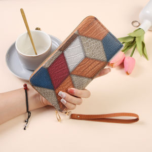 12Y3 Al Sahhia Dompet Panjang Syiling Pemegang Kad Wanita ( Colorful Purse Lady Women Multi-slot Card Clutch Wallet Bag )