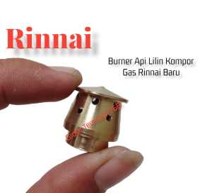 Pipa + Burner Api Lilin Pendek Kompor Gas Rinnai Ri 712A 712BGX 712TG DLL