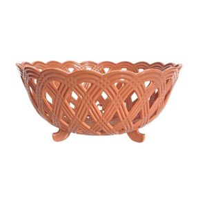 Rổ nhựa tròn đa năng đan lưới đường kính 22 cm x 9 cm cao cấp