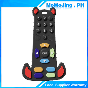1pcs Baby Silicone Teether Remote Control Shape Teether Silicone Baby Teething Toy Molar Toy