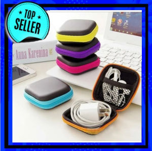 Headset Pouch Kecil Tas Multifungsi Dompet Uang Koin Kabel Kecil Handphone Organizer Tempat Headset Charger Pouch Charger HP Tempat Charger Pouch Dompet Charger dan Headset