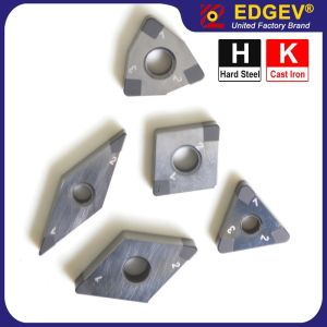 PCBN CBN Turning Inserts TNGA CNGA WNGA DNGA VNGA Cubic Boron Nitride Lathe Tools For Processing High Hardened Steel and Cast Iron