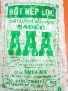 Bột nếp lọc lAAA àm bánh ít chè trôi nước 500g