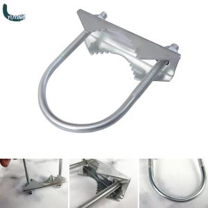 YUYIN4 Khung kẹp cột ăng ten kẹp Gắn Ăng Ten bu lông chữ U cho ăng ten Máy đào Heli