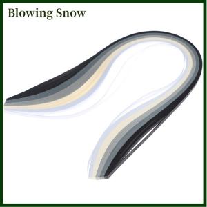 Blowing 100Pcs set Paper Quilling Strips Set 3mm 39cm Paper For Craft DIY Quilling Tool