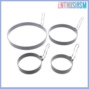 【Enthusiasm】🌟🌟【Hot Sale】🎈 9 10 15 20cm Pancake Ring Mold Metal Fried Egg Shaper Non Stick Egg Cooking Ring