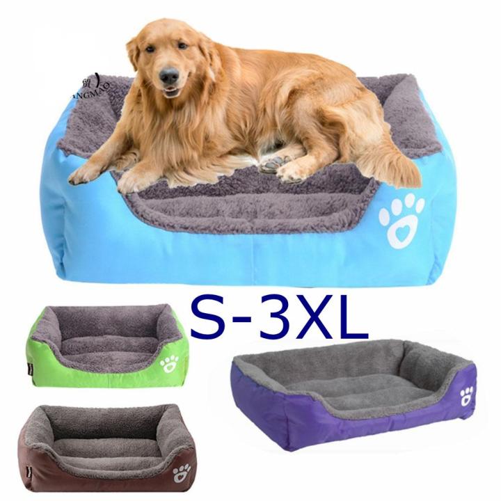 Xxl Xxxl Pet Sofa Dog Beds Waterproof Shih Tzu House For Small Medium Large  Size Dogs Soft Fleece Universal Cat Labrador Big Bed Puppy Kennel Mat