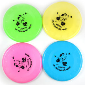 Pet Frisbee Dog Toys Frisbees Silicon Pet Bite Resistant Frisbee Toy Puppy Silicone Soft Frisbee Special Training Toy
