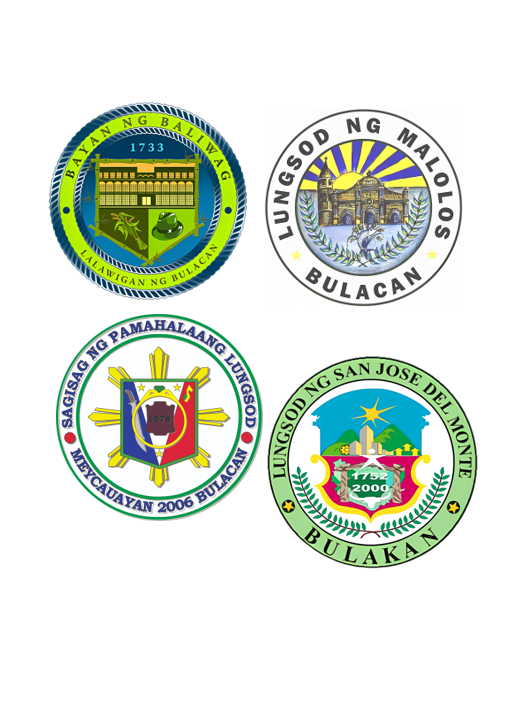 BULACAN Cities/Municipal Seal/Logo Decals/Sticker | Lazada PH