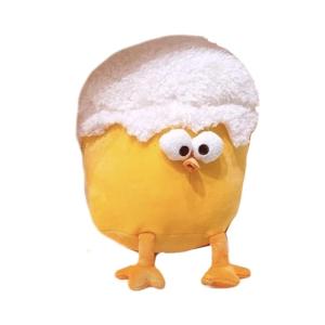 Snuggly Stuffed Animal Cartoon Chicken Plush Toy Animal Doll Machine Washable For Boy Girl Birthday Party Decoration